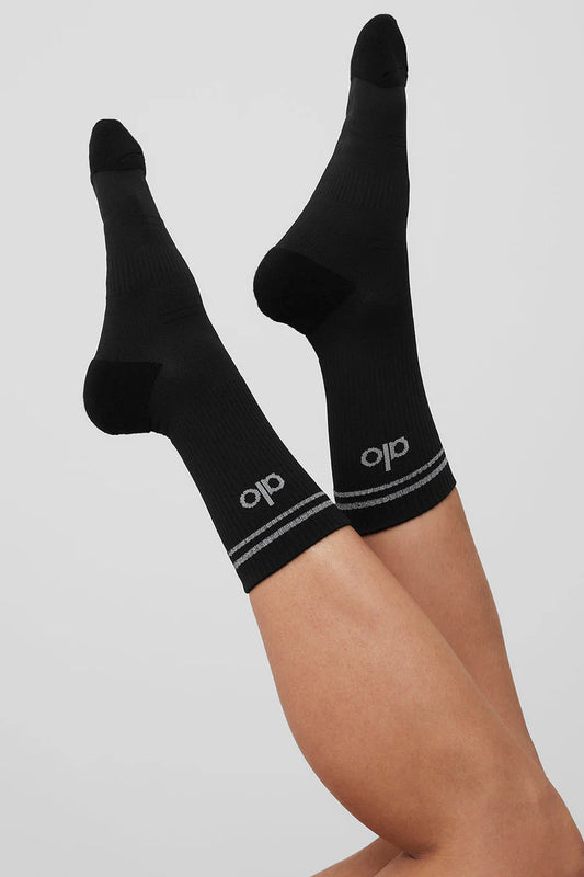 Unisex Half-Crew Performance Sock