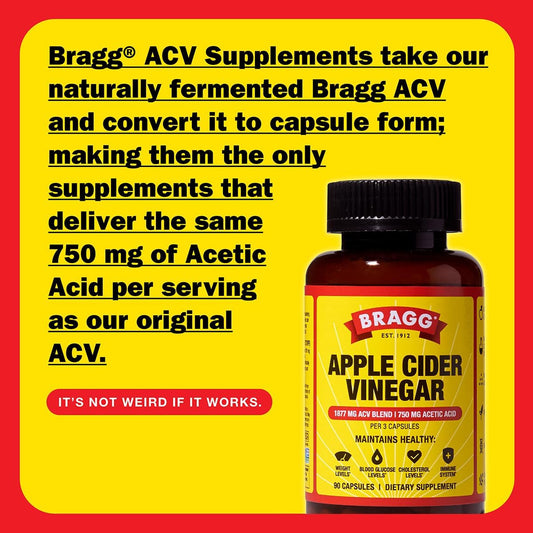 Apple Cider Vinegar Capsules with Vitamin D and Zinc