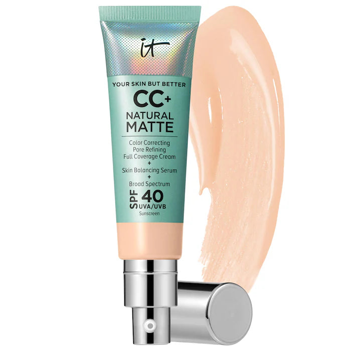 CC+ Cream Natural Matte Foundation with SPF 40