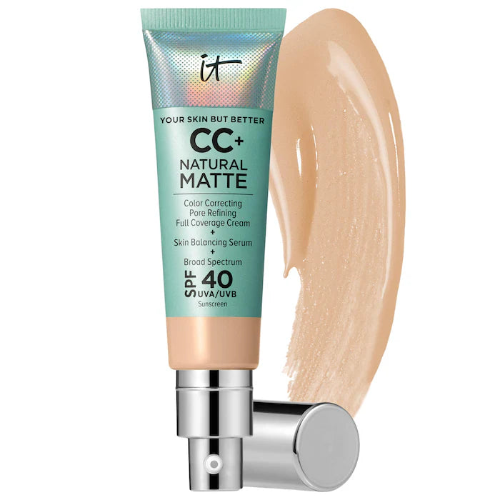 CC+ Cream Natural Matte Foundation with SPF 40