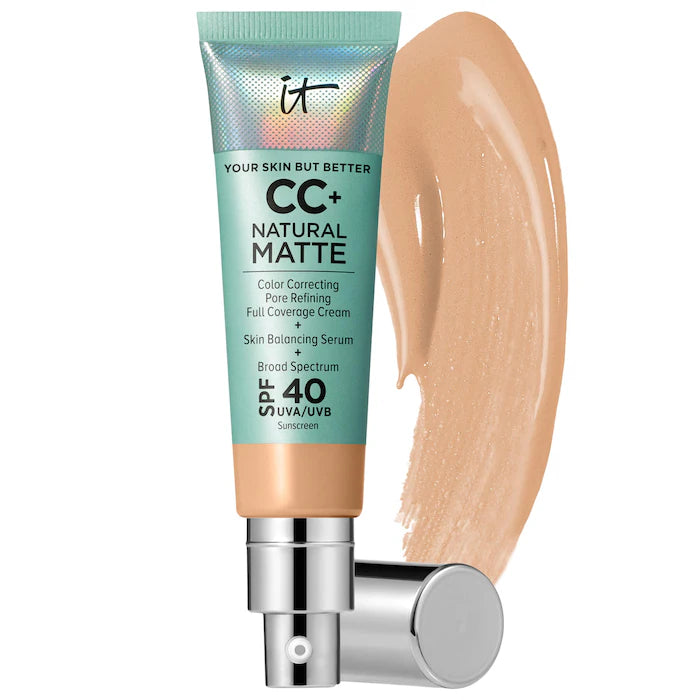 CC+ Cream Natural Matte Foundation with SPF 40