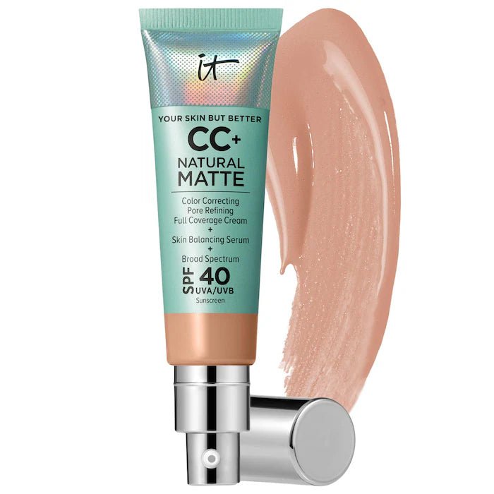 CC+ Cream Natural Matte Foundation with SPF 40