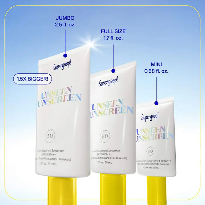 Unseen Sunscreen Invisible Broad Spectrum SPF 50 PA +++