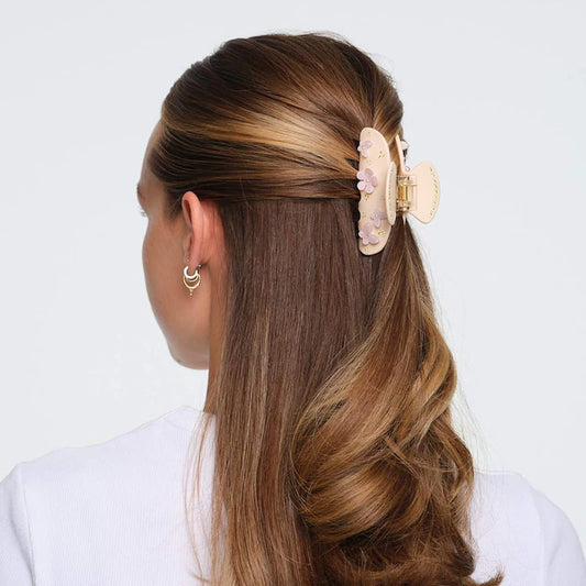 Sweetheart Hair Claw Clip in Pink Angel Food