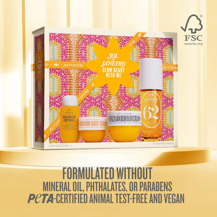 Glow Ready With Me Bum Bum Body Routine Gift Set