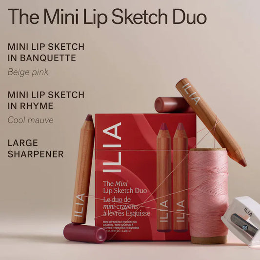 Mini Lip Sketch Duo - Lipstick + Lip Liner Gift Set