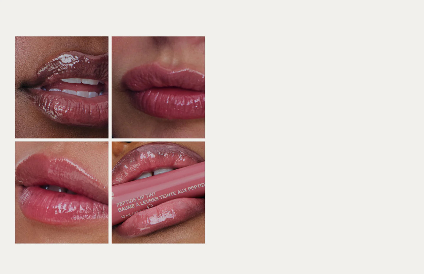 Peptide lip tint