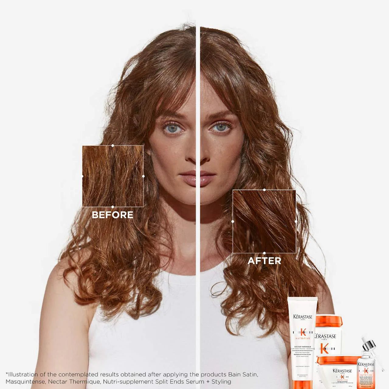 Nutritive 8H Magic Night Serum Hydrating Treatment for Dry Hair