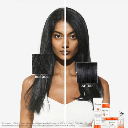 Nutritive 8H Magic Night Serum Hydrating Treatment for Dry Hair