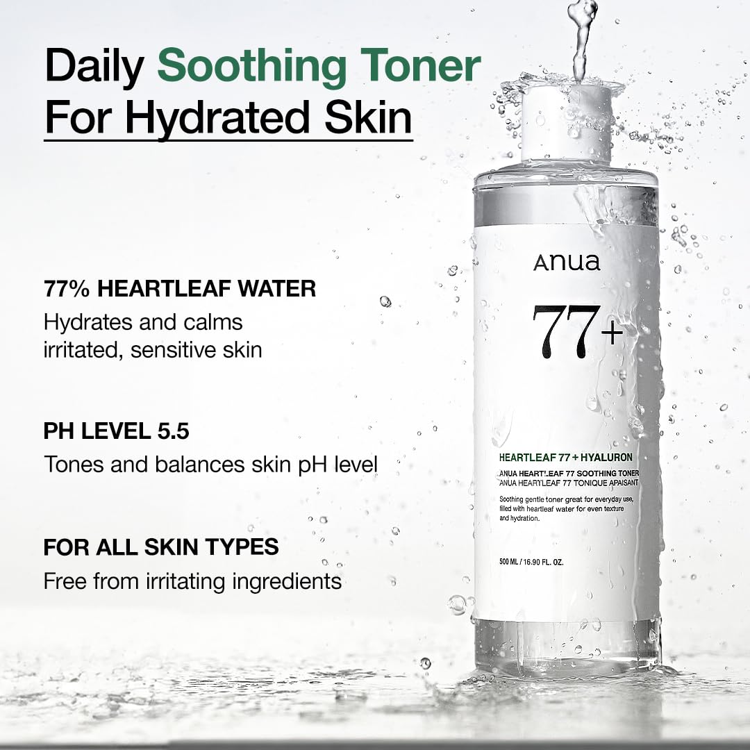 Heartleaf Cleansing Oil & Deep Cleansing Foam & Soothing Toner