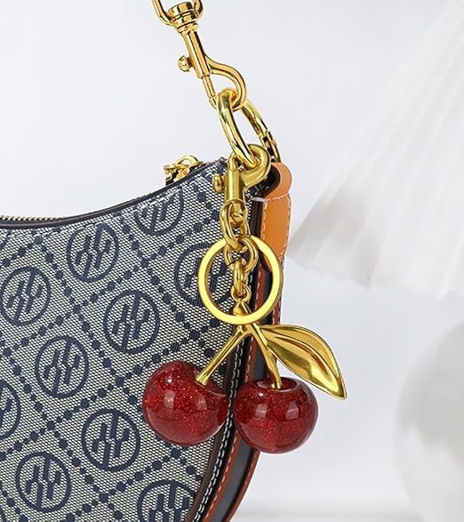 Cherry Keychain Bag