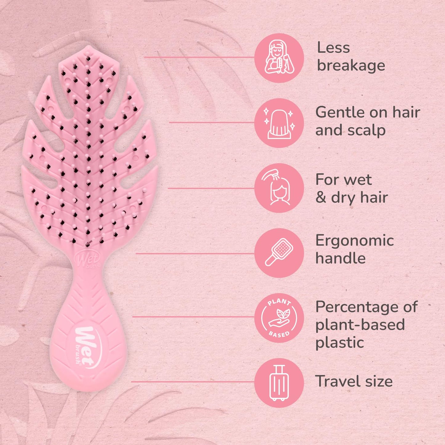 Wet Brush Go Mini Detangler