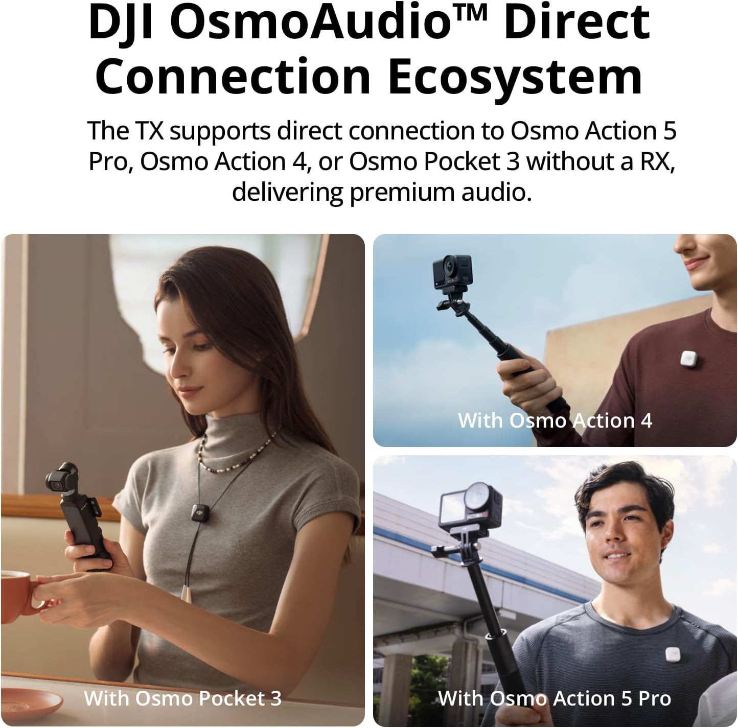 DJI Mic Mini (2 TX + 1 RX + Charging Case)