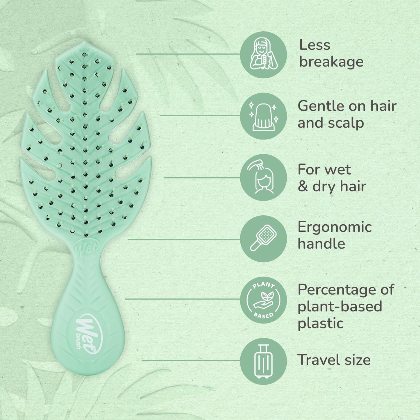 Wet Brush Go Mini Detangler