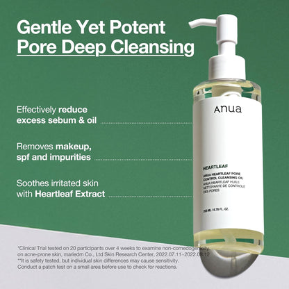 Heartleaf Pore Control Cleansing Oil