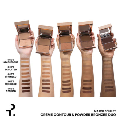 Major Sculpt créme Contour & Powder Bronzer Duo
