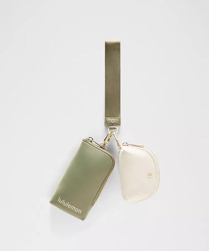 Dual Pouch Wristlet