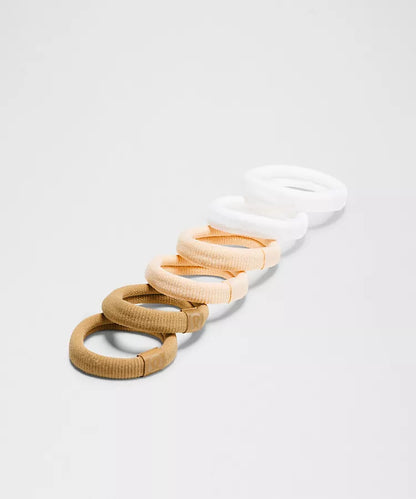Knit Hair Ties 6 Pack