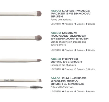 Best of Blends 8-Piece Face & Eye Brush Set