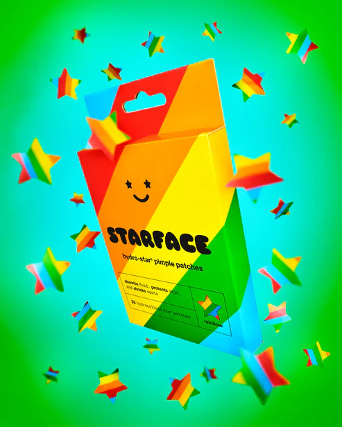 Hydro-Star Rainbow Star Pimple Patches