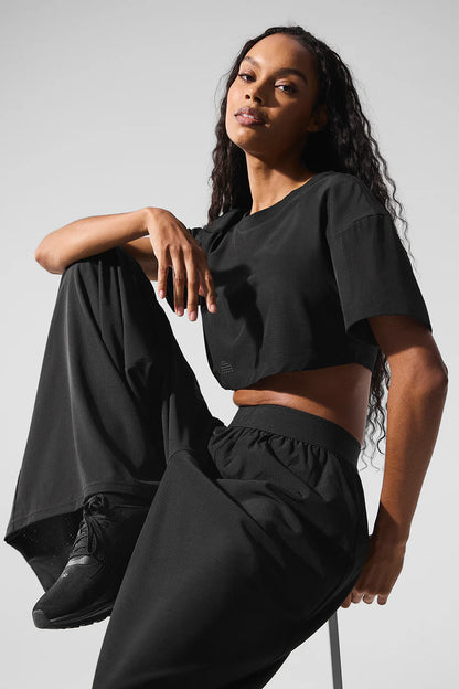 Mesh Cropped Mirage Tee