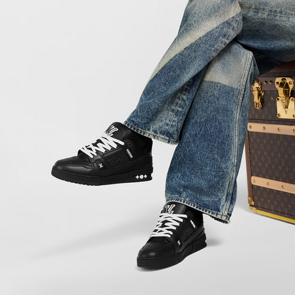 LV Trainer Sneaker Black