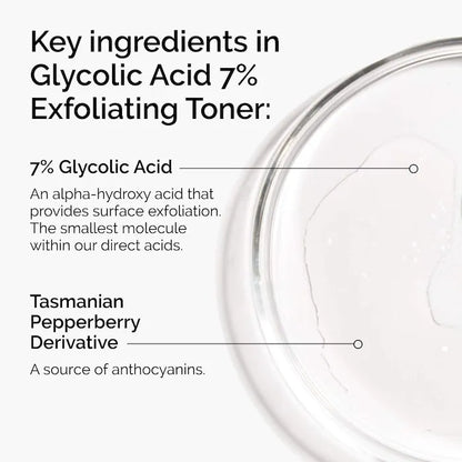 Glycolic Acid 7% Exfoliating Toner
