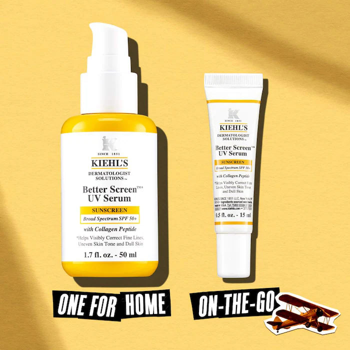 Better Screen UV Serum SPF 50+ Facial Sunscreen with Collagen Peptide