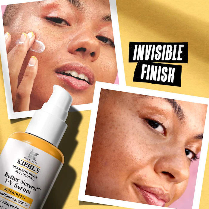 Better Screen UV Serum SPF 50+ Facial Sunscreen with Collagen Peptide