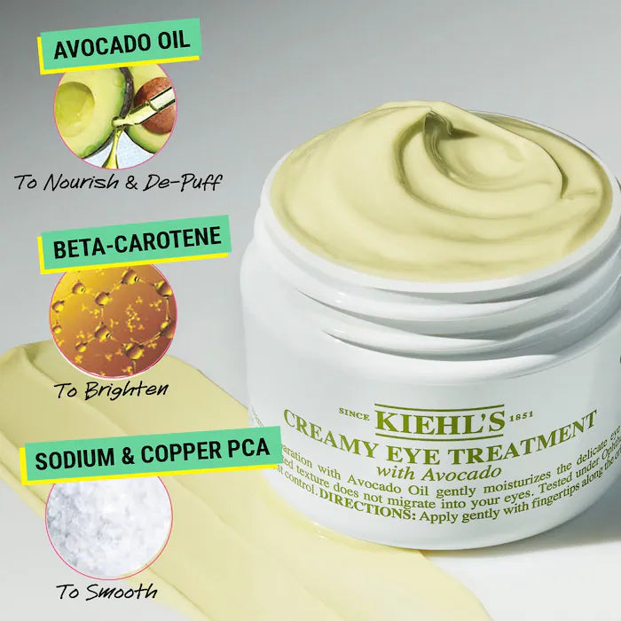 Mini Hydrating Eye Treatment Cream with Avocado