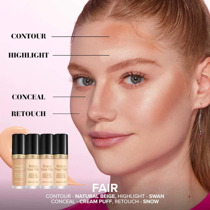 Born This Way Super Coverage Multi-Use Concealer with Hyaluronic Acid