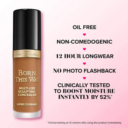 Born This Way Super Coverage Multi-Use Concealer with Hyaluronic Acid