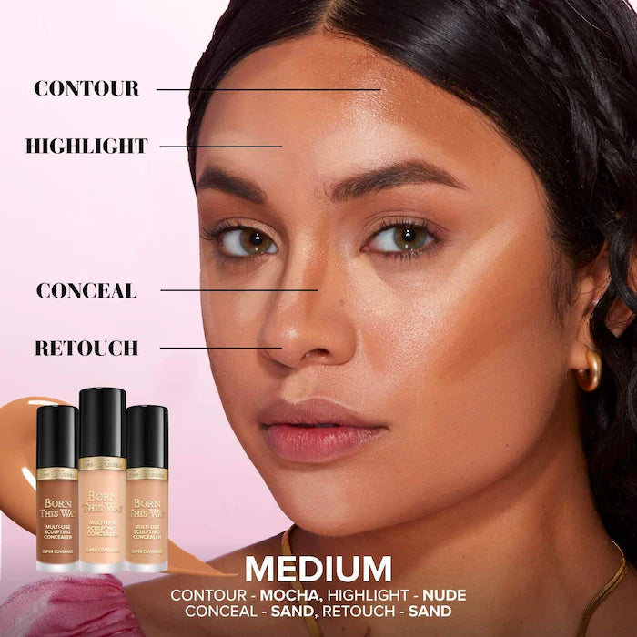 Born This Way Super Coverage Multi-Use Concealer with Hyaluronic Acid