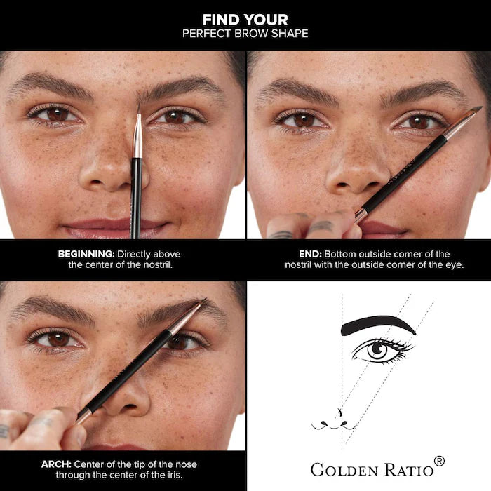 Brow Definer 3-in-1 Triangle Tip Easy Precision Eyebrow Pencil