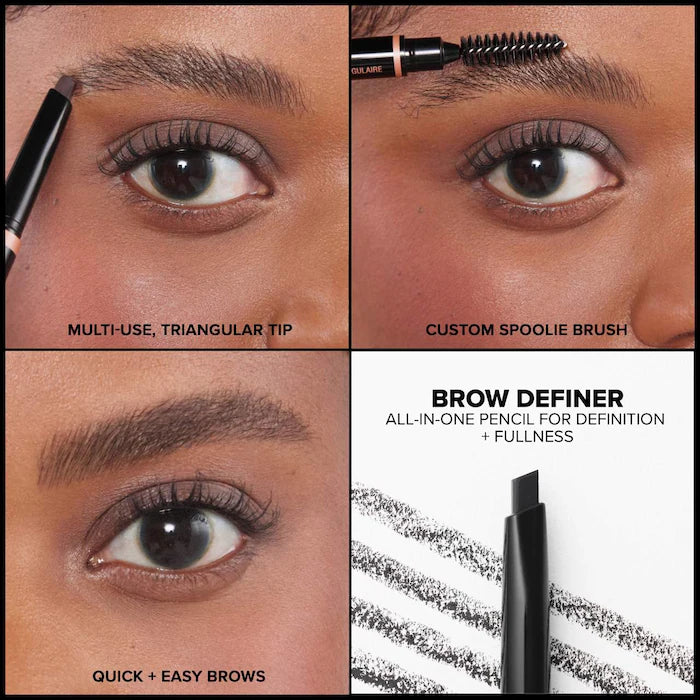 Brow Definer 3-in-1 Triangle Tip Easy Precision Eyebrow Pencil