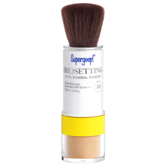 100% Mineral (Re)setting Powder Face Sunscreen SPF 35