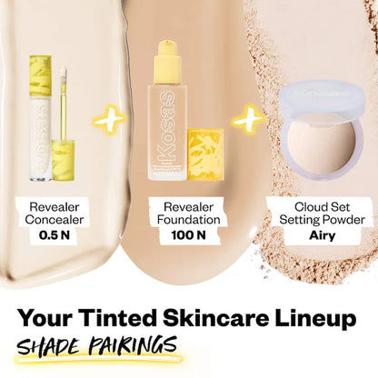 Revealer Super Creamy + Brightening Concealer with Caffeine and Hyaluronic Acid