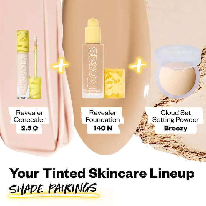 Revealer Super Creamy + Brightening Concealer with Caffeine and Hyaluronic Acid