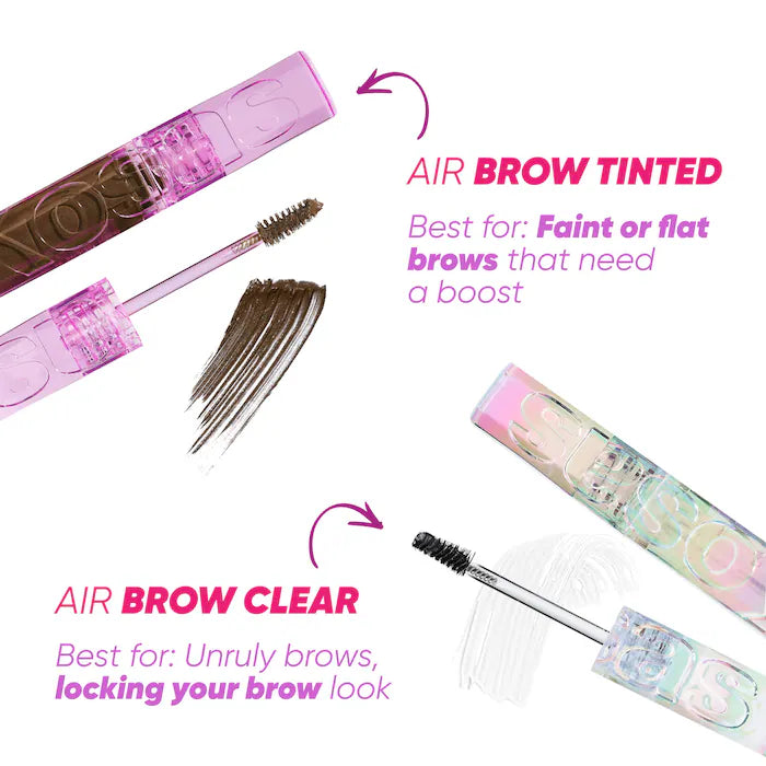 Air Brow Clear + Clean Lifting Treatment Eyebrow Gel with Lamination Effect
