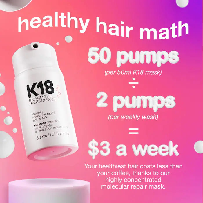 Leave-In Molecular Repair Hair Mask