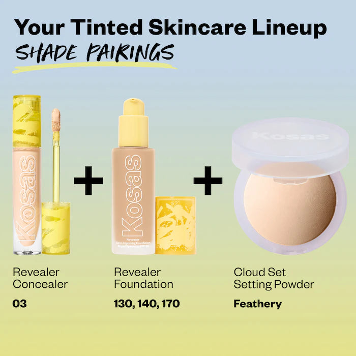 Revealer Super Creamy + Brightening Concealer with Caffeine and Hyaluronic Acid