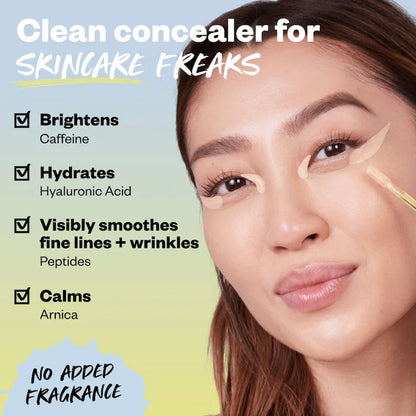 Revealer Super Creamy + Brightening Concealer with Caffeine and Hyaluronic Acid