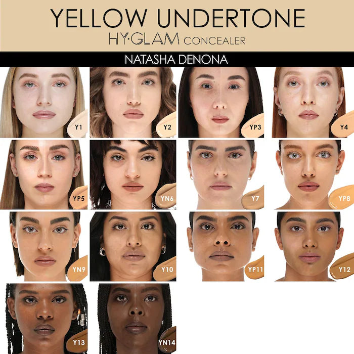 Hy-Glam Brightening & Hydrating Medium to Full Coverage Crease Proof Serum Concealer