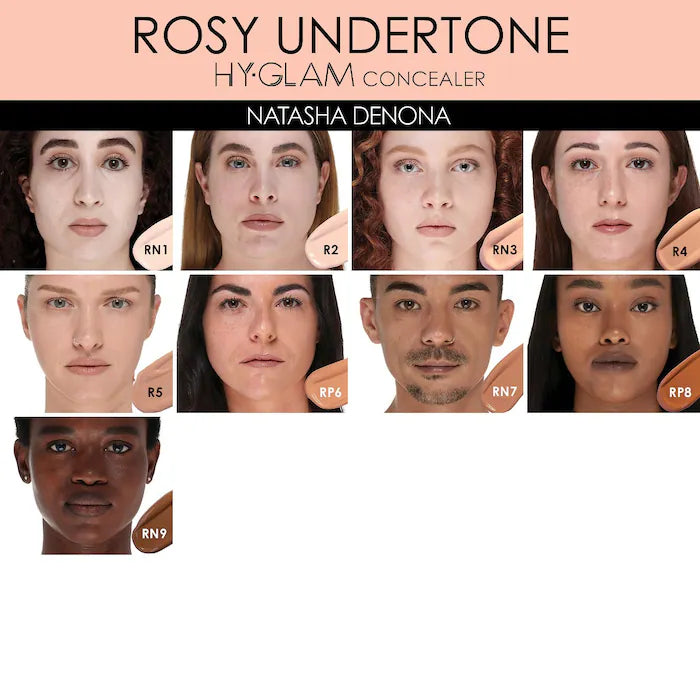 Hy-Glam Brightening & Hydrating Medium to Full Coverage Crease Proof Serum Concealer