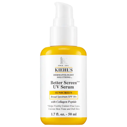Better Screen UV Serum SPF 50+ Facial Sunscreen with Collagen Peptide