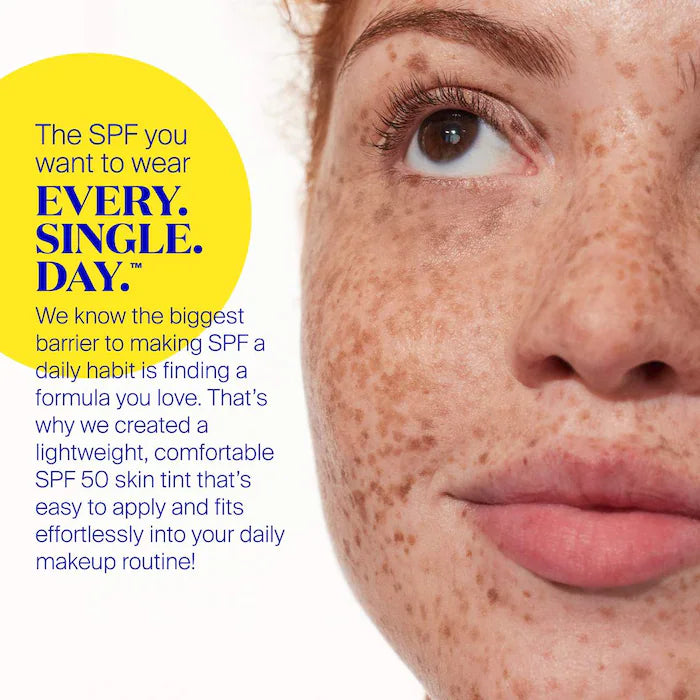 Protec(tint) Daily SPF Tint SPF 50 Sunscreen Skin Tint with Ectoin
