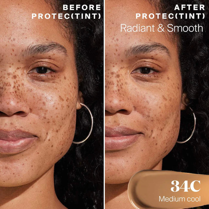 Protec(tint) Daily SPF Tint SPF 50 Sunscreen Skin Tint with Ectoin