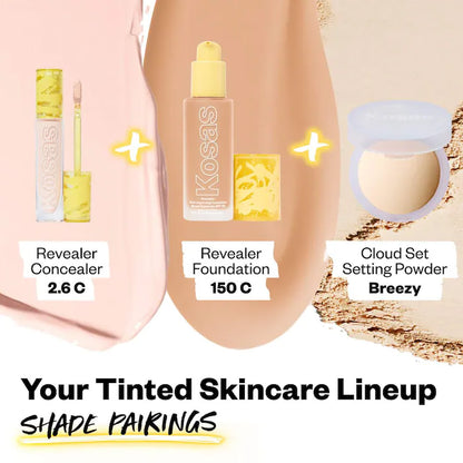 Revealer Super Creamy + Brightening Concealer with Caffeine and Hyaluronic Acid