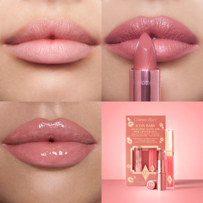 K.I.S.S.I.N.G Lipstick and Lip Gloss Duos