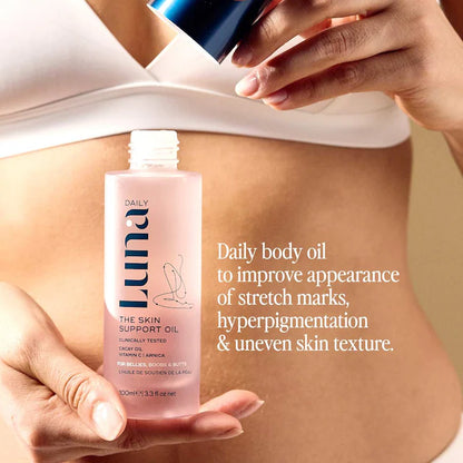 The Skin Support Oil - For Stretch Marks, Hyperpigmentation & Uneven Skin Texture